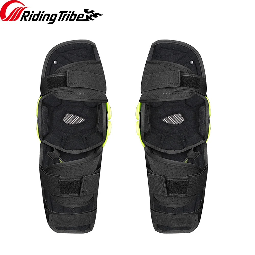 PRO-BIKER Motorcycle Knee Pads Skiing Knee Protector Sliders Moto Motorbike Knee Protective Gear Motocross Protector Guards Kit