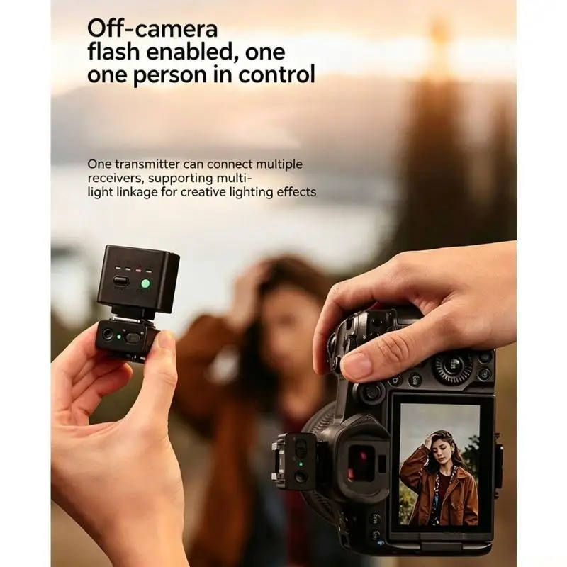 B03F Camera Flash Transceiver with 2.4G for Studio Photo Work Studio