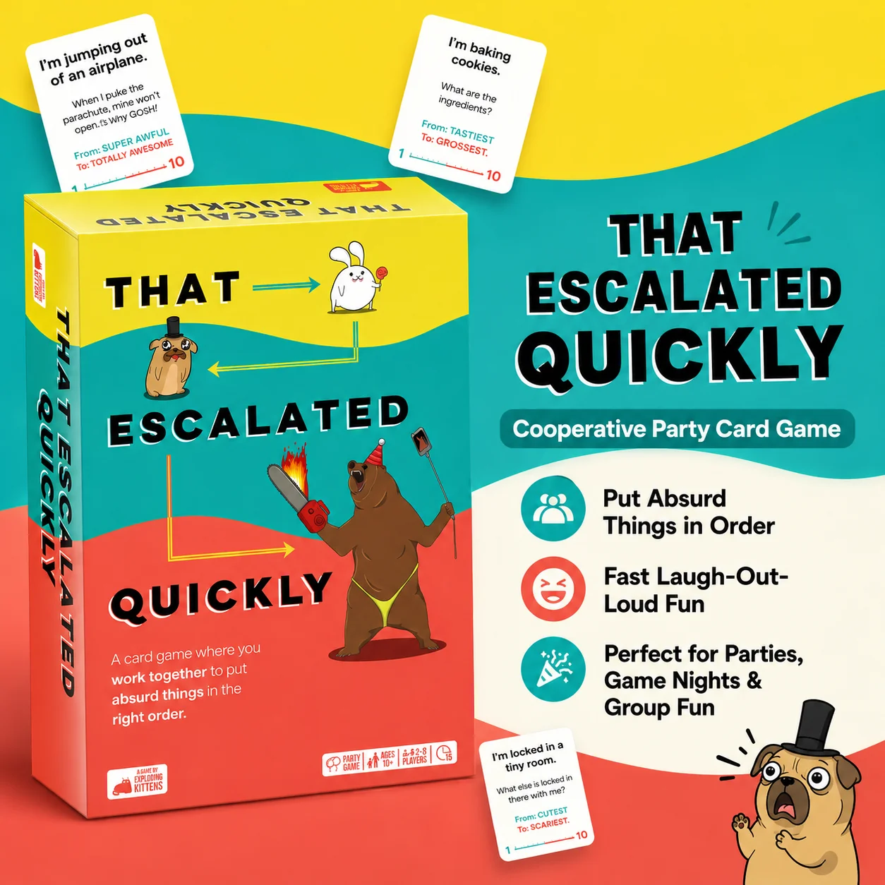 Hızla Gelişen Kart Oyunu, Komi - Board Game English For Kids incelemesi ve fiyatı