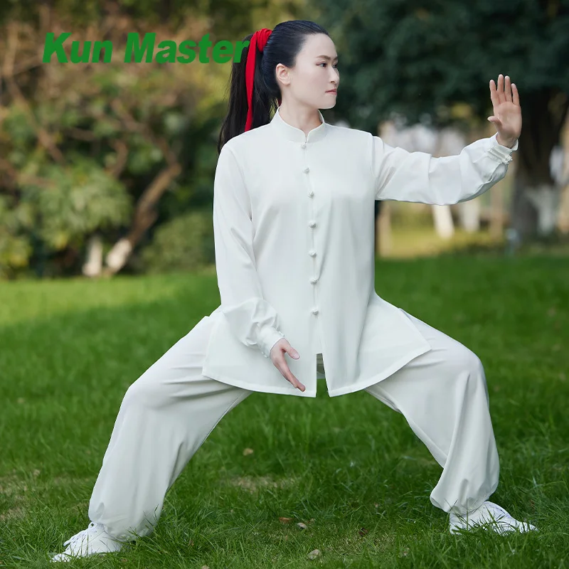 Tai Chi Kung Fu Suit Chinese Traditional Martial Arts Uniform for Women and Men Fluid Drape Breathable & Comfortable