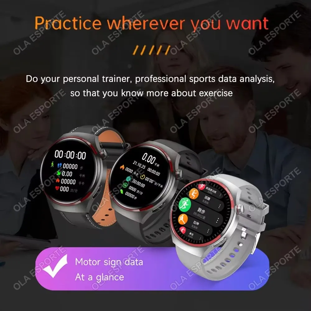 2025 New Series Watch 4 pro Smart Watch Men Women BT Call Fitness Tracker Sport Waterproof Heart Rate SmartWatch