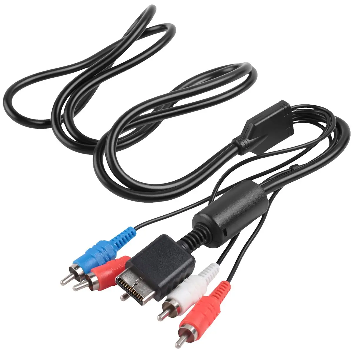 a86g new Ypbpr for PS2// Slim HDTV-Ready TV HD Component AV Cable 5-Wire 6FT Black