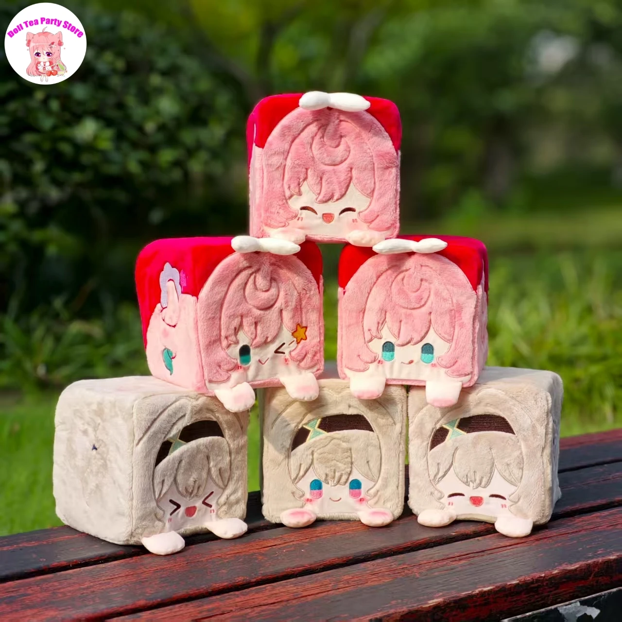 

Аниме Honkai: Star Rail Hyacine Firefly Square Dango, плюшевая кукла, плюшевая мультяшная подушка, игрушки, подарок на день рождения, Рождество