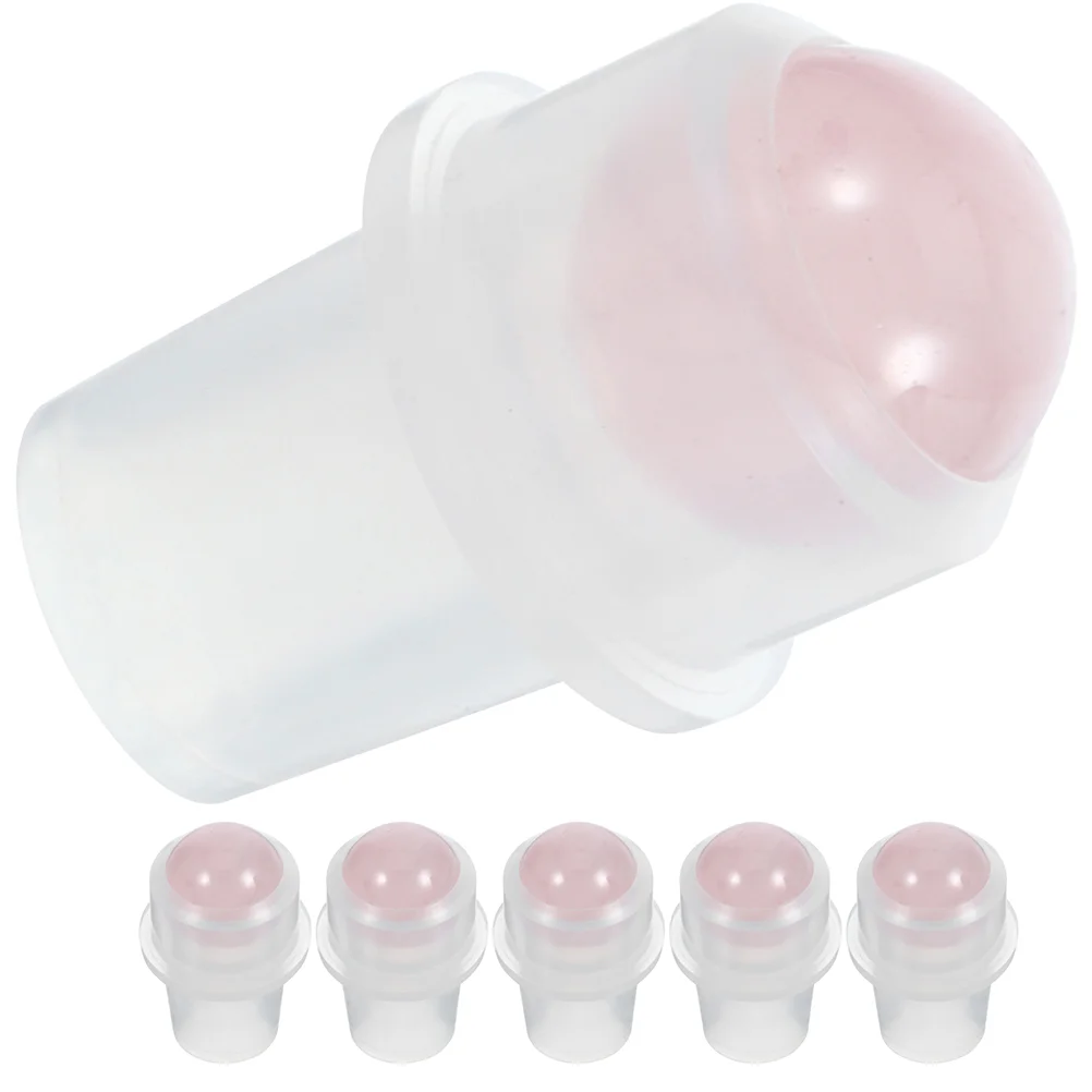 6 Pcs Essential Oil Bottle Accessories Balls Rollers Replacement Make up Jade Small Essence