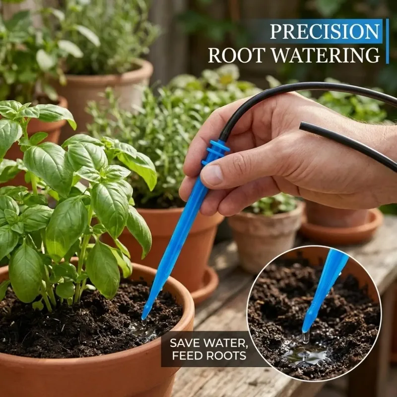 Hose Bend Arrow Dripper Emitter Dripper Sprinkler Garden Irrigation System Potted Water Dropper Drip Garden Micro Flow Dripper
