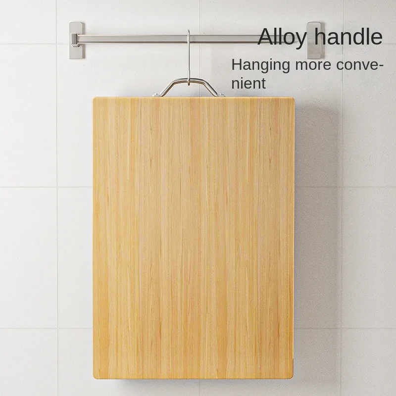 31*23*1.8cm Chopping Board Two-sided Kitchen Square Thick Cutting Board Food Serving Tray Bamboo Chopping Boards with Handle