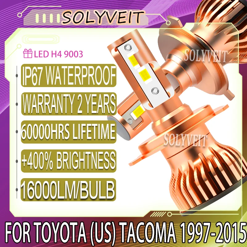 

Safe Night Driving High Low Beam Headlight Bulb For TOYOTA (US) Tacoma 1997 1998 1999 2000 2001 2002 2003 2004 2005 2006-2015