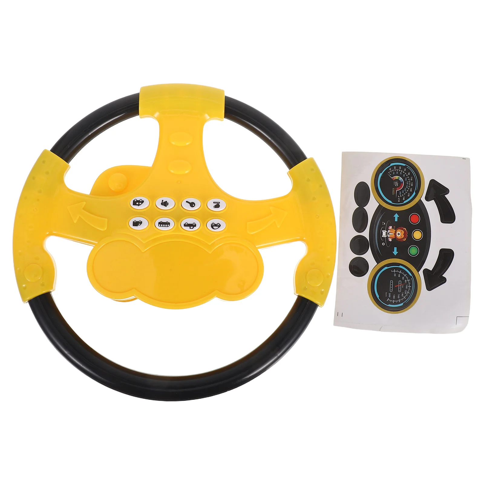 Jouets de volant de Simulation pour enfants, simulateur de conduite pour enfants, voiture de course pour bébé