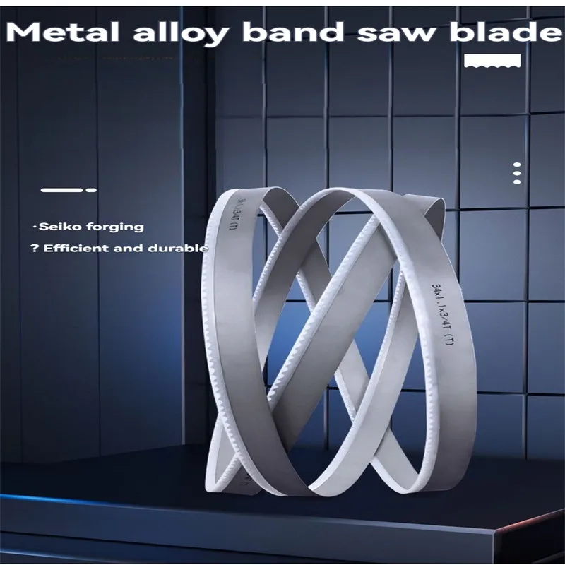 Customized length woodworking and metal cutting M42 bimetallic band saw blade with 5 teeth 4115 metal cutting steel bar saw iron