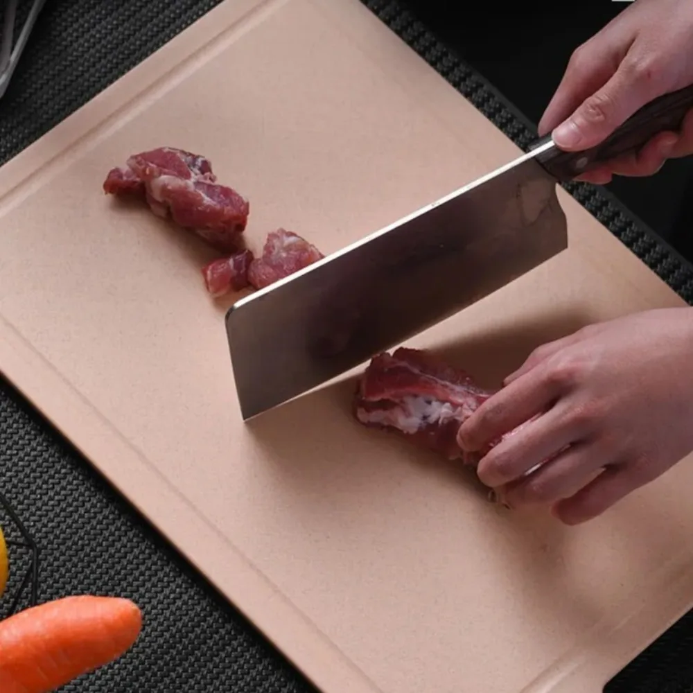 Double-sided Stainless Steel Cutting Board Anti-mold Cut Vegetables Meat Cutting Boards Mats Thickened Mildew-proof