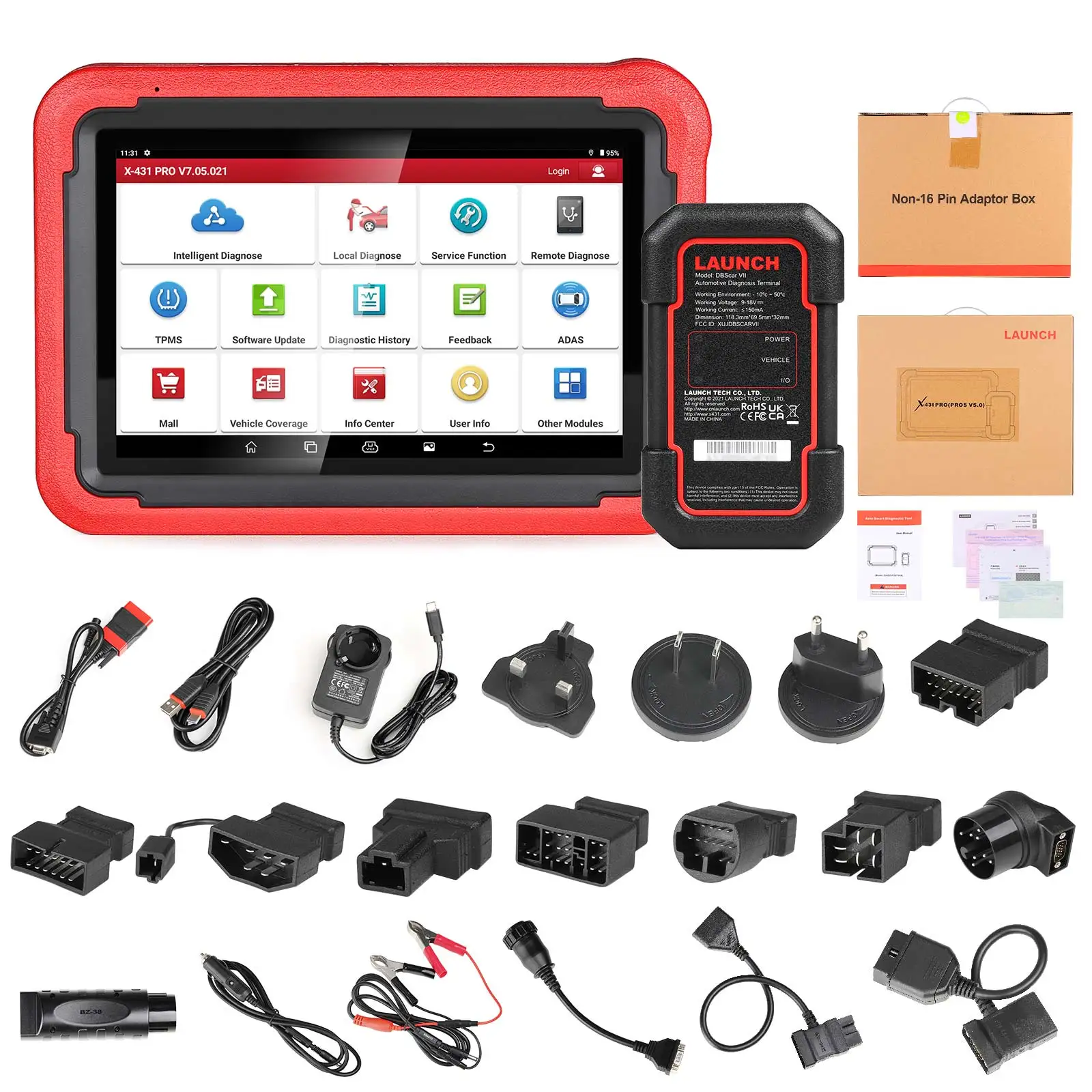 

2023 Newest X431 X-431 PRO PROS V5.0 Diagnostic Tool 37 Special Functions Intelligent Diagnose TPMS Supports CANFD and DOIP