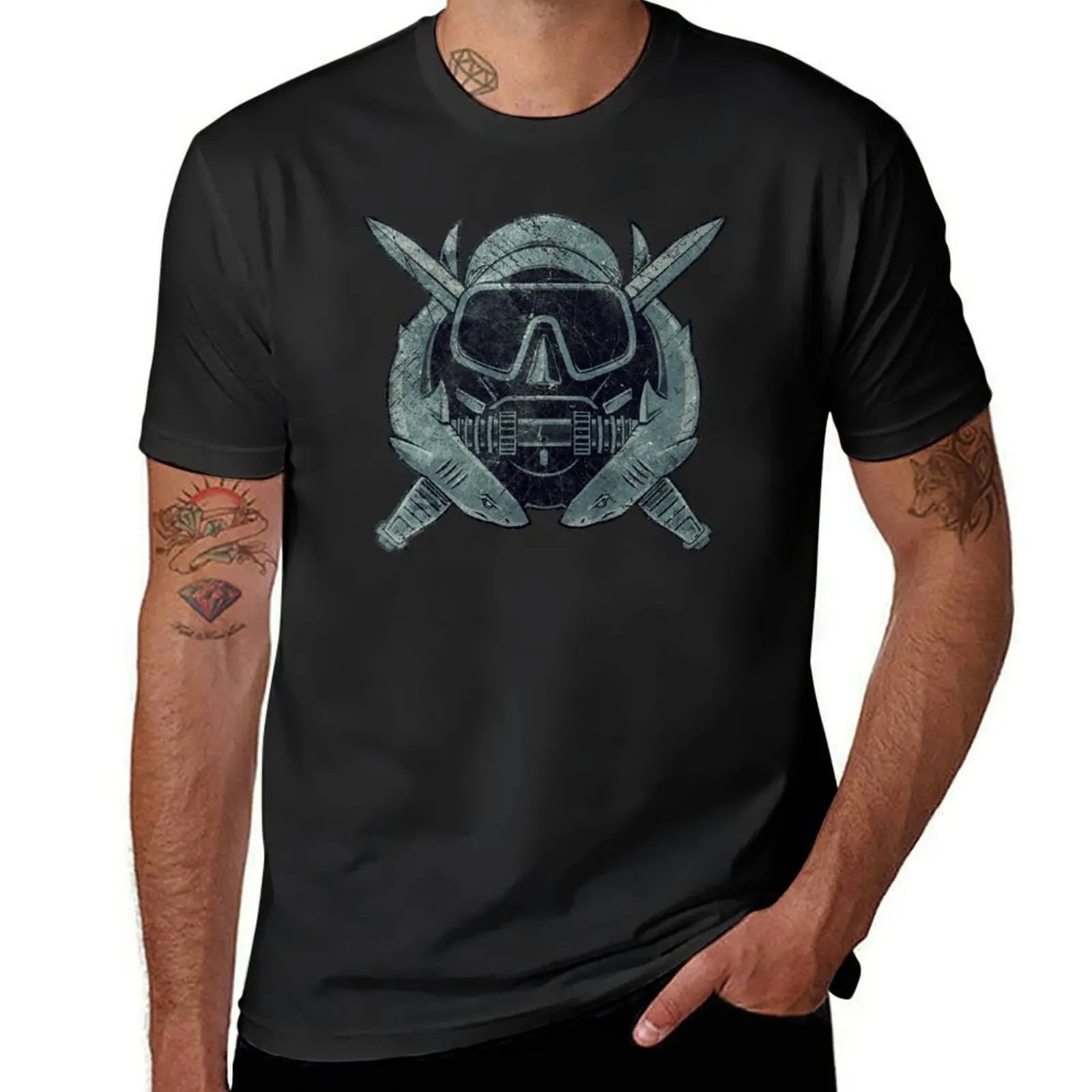 

US Combat Diver T-Shirt Aesthetic clothing Funny t-shirts valentines boutique clothes customs design your own mens t shirt