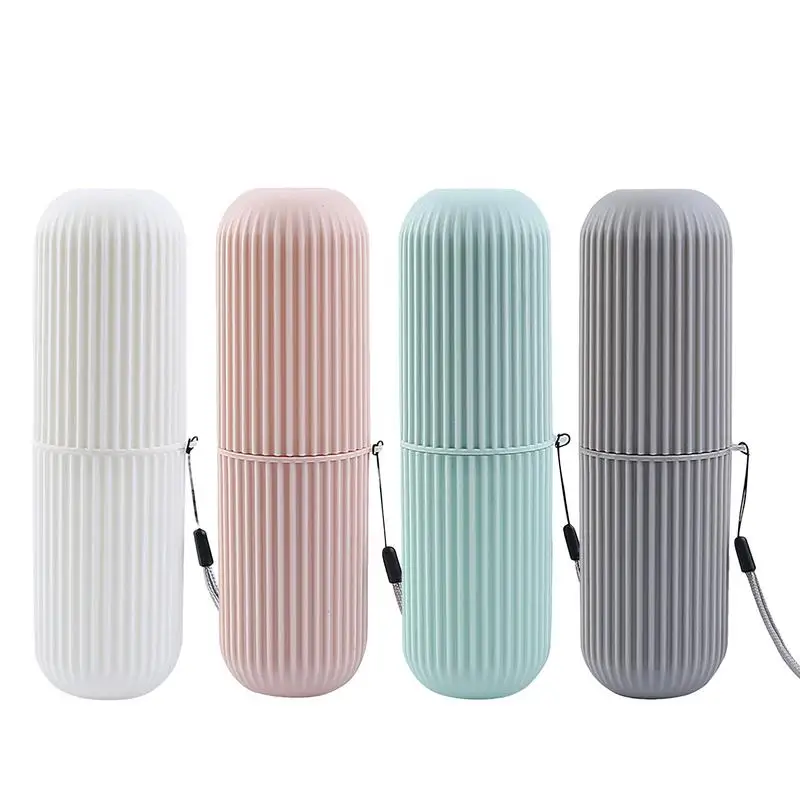 Toothbrush Case Dust-Proof Containers Travel Toothbrush Toothpaste Holder for Traveling Camping Business Trip and home use