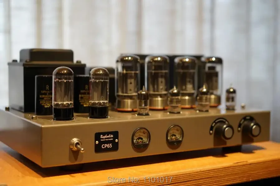 

Raphaelite CP65 Customize KT88 Push-Pull Tube Amp HIFI EXQUIS 6550 Lamp Amplifier