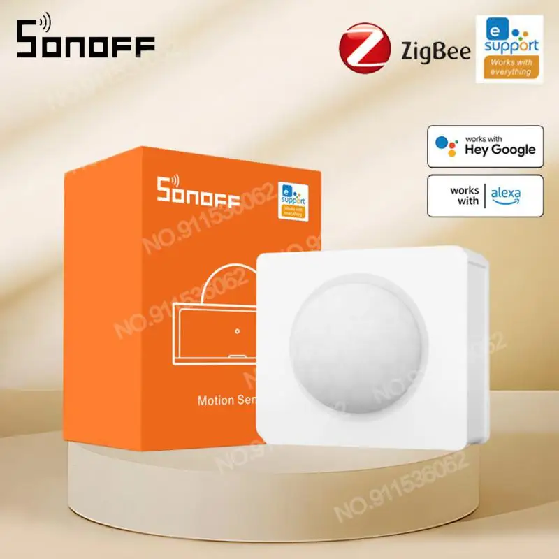 Умный датчик движения SONOFF SNZB-03 Zigbee, детектор для умного дома, работает с ZBBridge через EWeLink Alexa Google Home