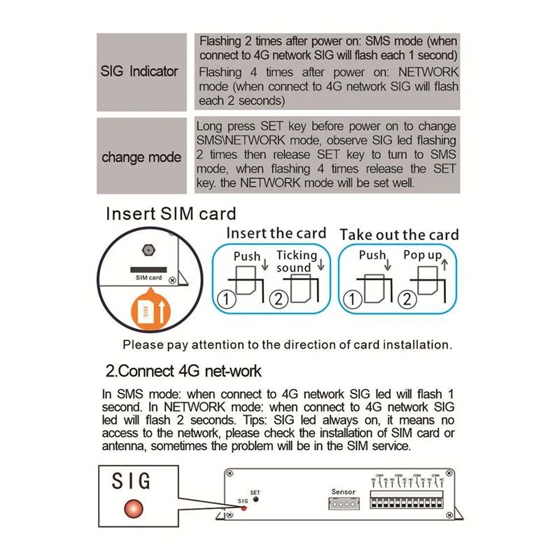 SMS GSM 4G LTE 8 Channel Relay ON/OFF Switch For Gate Opener Motor Control SM8-WLTE APP Remote Controller EU Plug