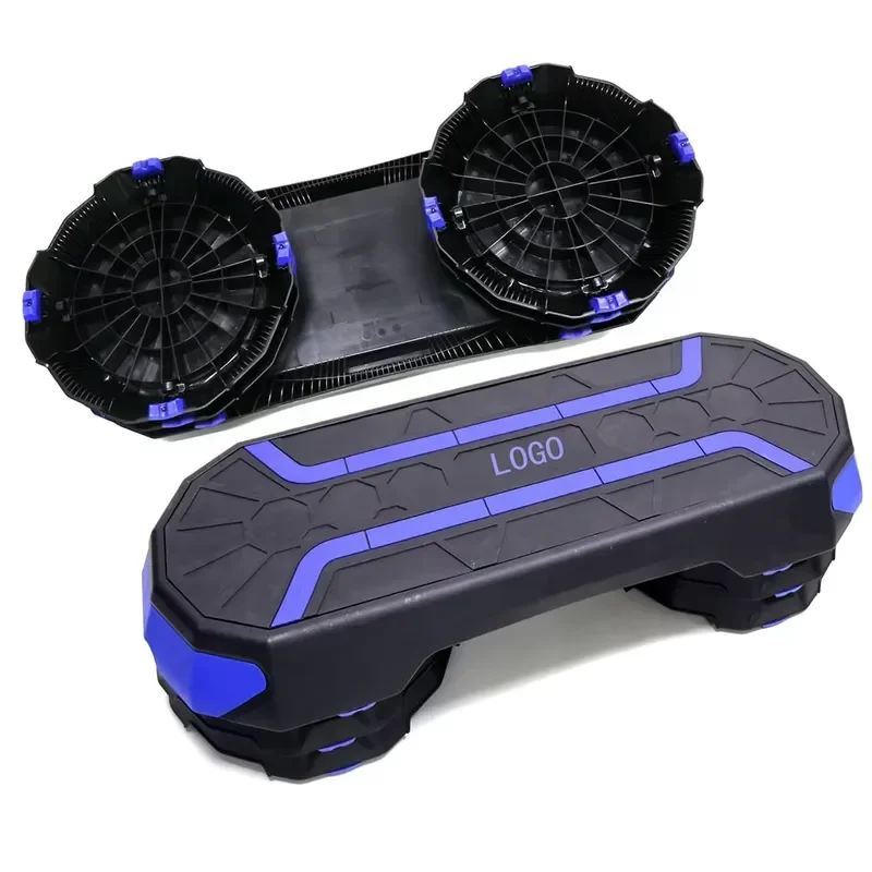 Professional Adjustable Height Fitness Customized Platform Board Aerobic Step