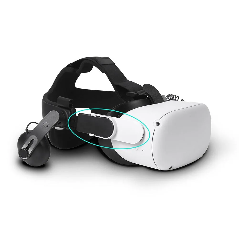 

1 Set Headband Adapter For Vr Headset Audio Strap Adjustable Durable Connector Compatible With Quest 2 Vive Vr Accessory Audio