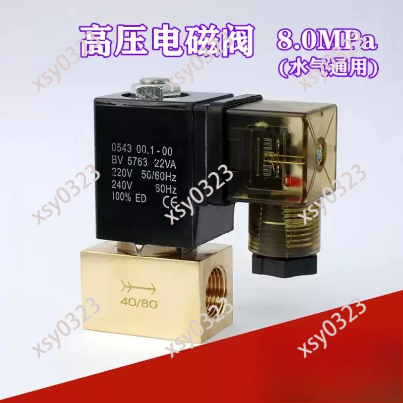 JT22-02 2/2 Way Normally Closed Solenoid Valve 8MPa AC220V DC24V