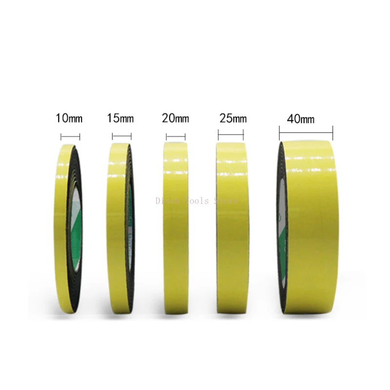 Thick 0.5~5mm Black EVA Single-Sided Foam Tape High-Adhesion Moisture Proof Shockproof Friction Self-adhesive Seal Tapes