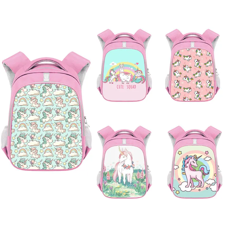 

14/16 Inch Cute Unicorn Backpack for Teenager Girl Children School Bags Kids Kawaii Bookbag Daypack Large Capacity Backpack