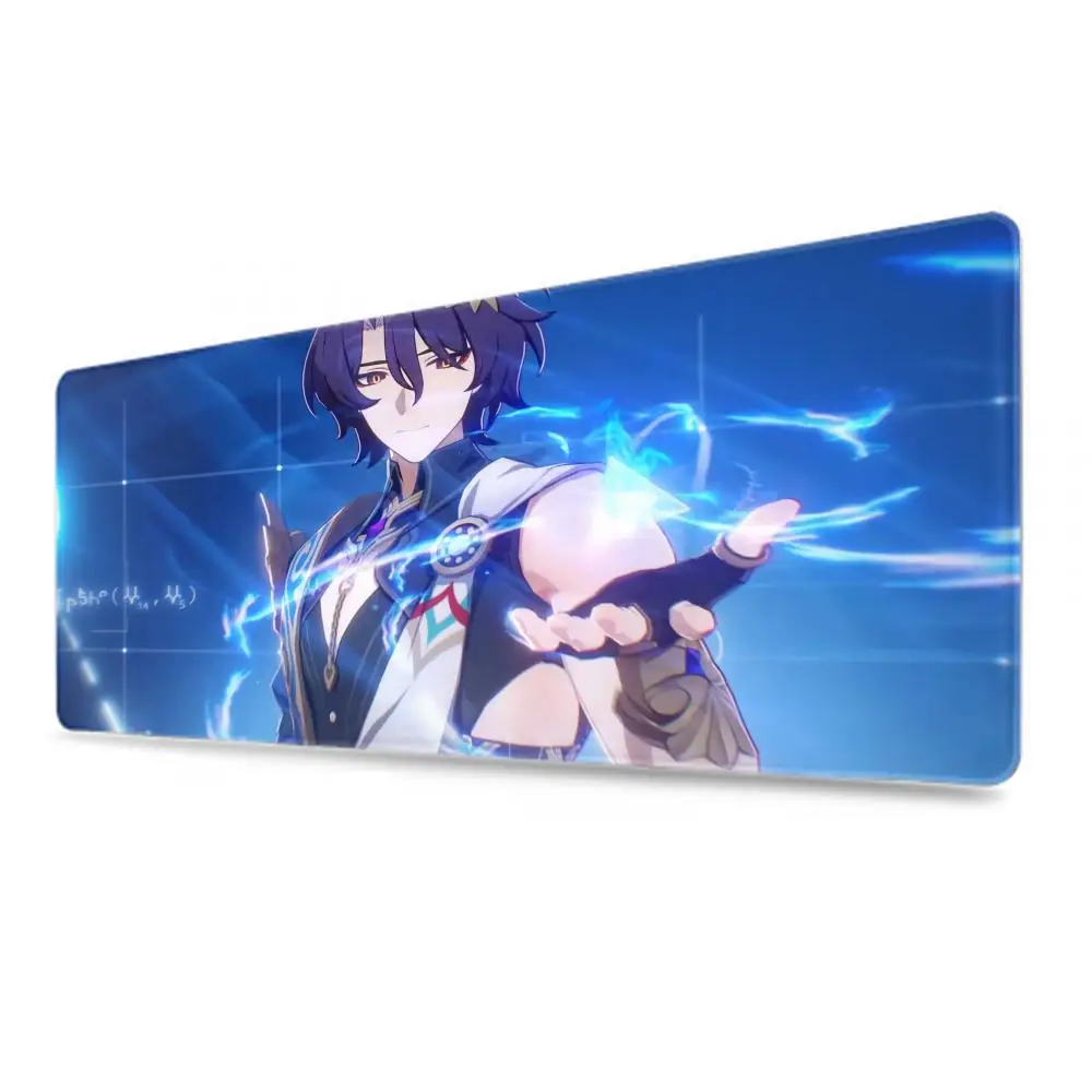 PC Game Dr Ratio Mouse Pad Honkai Star Rail Large Mousepad Computer Mouse Mat Keyboard Padding Anime Gaming Accessories Desk Mat