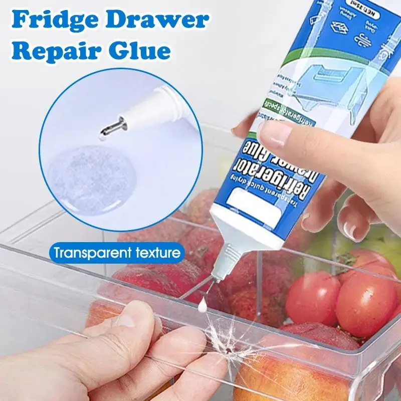 Low Temperature Resistant Fridge Repair Glue Waterproof Adhesive for Refrigerator Door Seal Drawer Freezer Repair