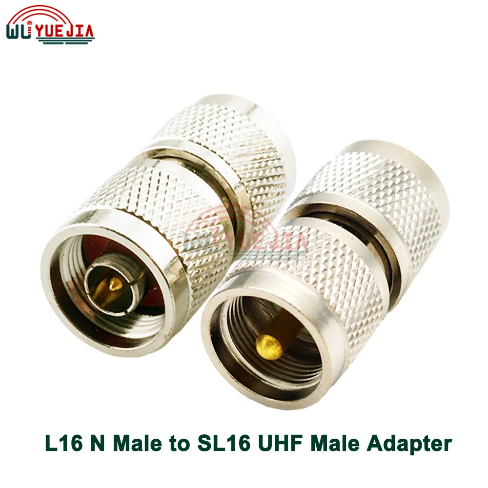 RF Adapter N to UHF Type PL259 SO239 UHF to L16 N Male Plug or Female Jack Straight Right Angle RF Coax Connector High Quanlity