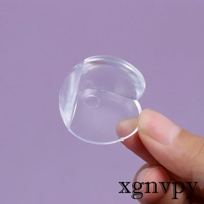 Xgnvpy  Baby Safety Silicone Protector Table Corner Edge Protection Cover Transparent Spherical Anti Collision Edge Guards