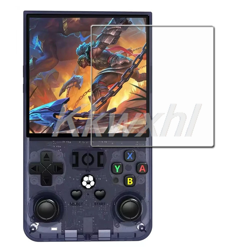 2PCS FÜR R36 Ultra Max Pro Plus Handheld Spielkonsole Gehärtetem Glas AUF R36Ultra R36Pro R36Max 9H HD Screen Protector Film Abdeckung