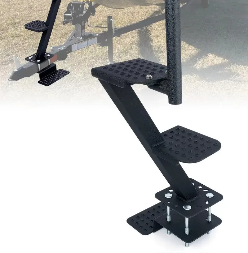 Corrosion‑resistant Metal Board‑on Step, Heavy‑grade Steel Accessory For Marine Equipment