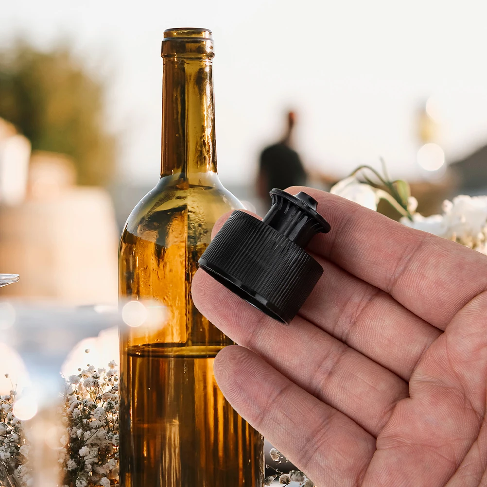 

20pcs Sports Pull Cap Hand-Pull Mineral Water Push Cap Leak-Proof Household Water Bottle Lid For Outdoor Travel Office Home