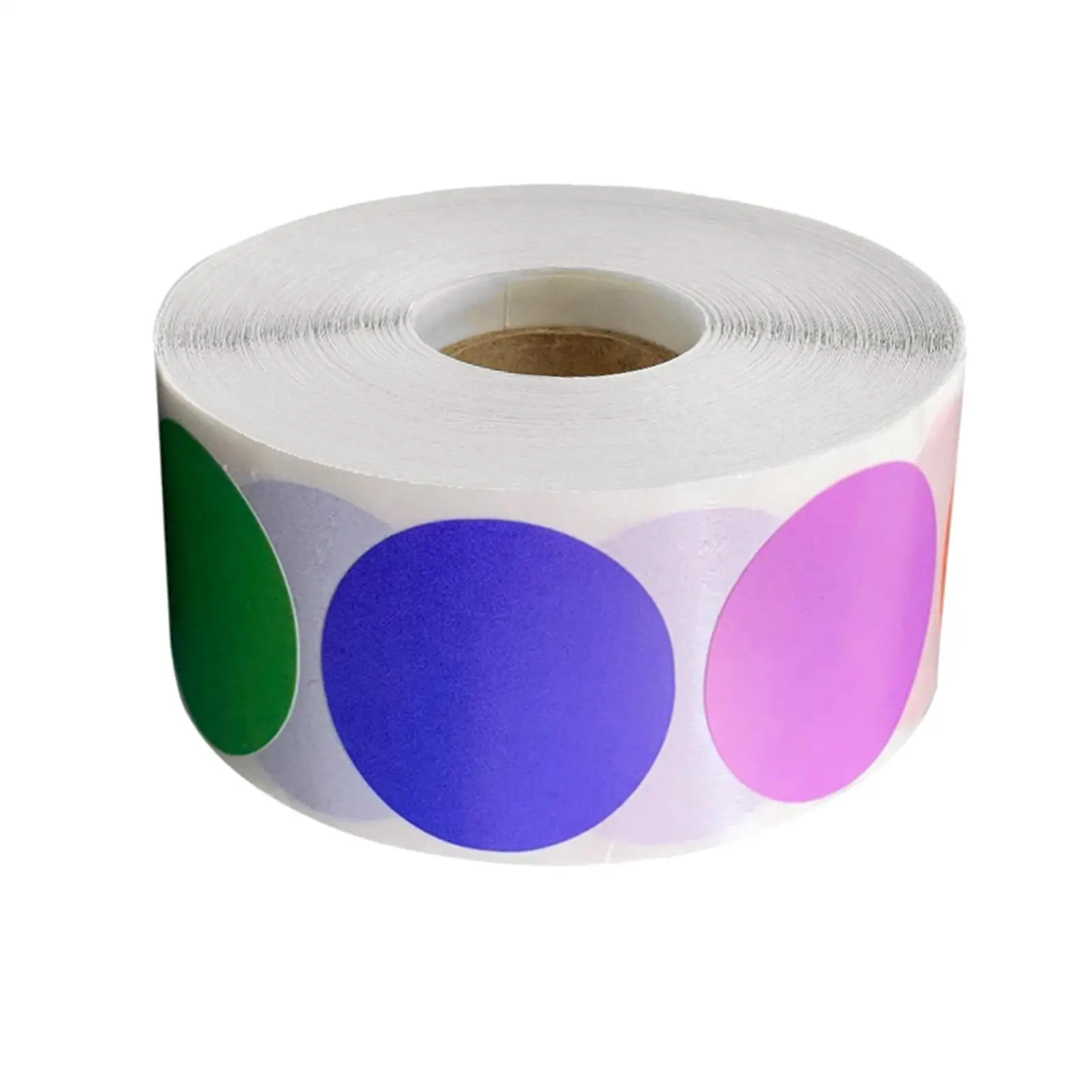 Multi Color Circle Dot Labels for Journaling Scrapbooking and Crafting with Strong Sticky Backing for Notebooks