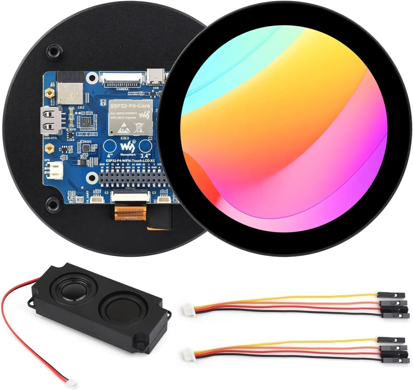 ESP32-P4-WIFI6-Touch-LCD-4C Waveshare 4 IPS Capacitive Touchscreen Display Development Board RISC-V 800x800 10-point Touch E436