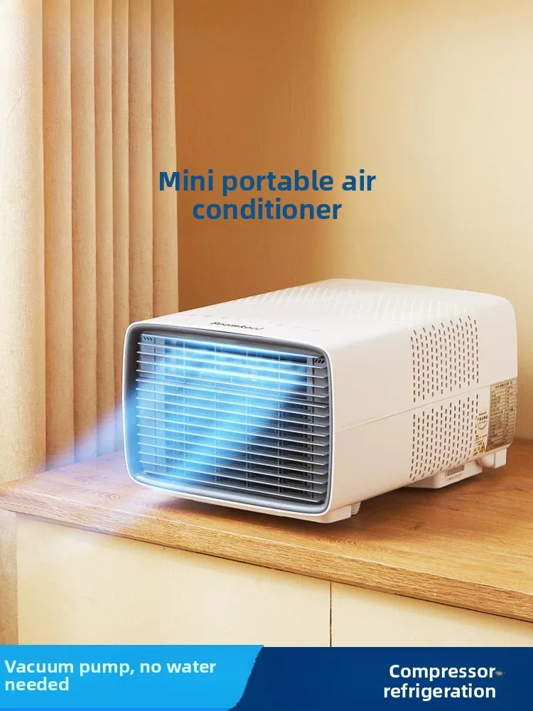 Portable Mini Air Conditioner with Built-in Compressor, Mobile Compact Cooling AC Unit for Pet Summer Heat Relief