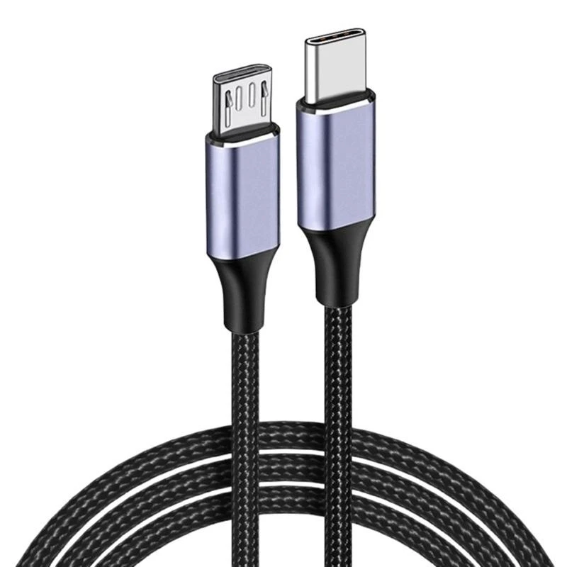 83CE Fast Speed USB C to USB 5Pin Connectors Cable Fast Charging Cord Support 2.4A Quick Charging and 480Mbps Data Sync