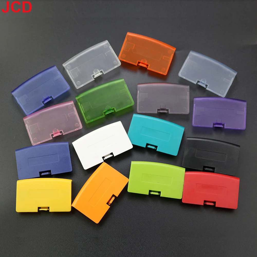 JCD 1pcs 16 Colors Choose Replacement Battery Cover Lid Door Shell For Gameboy Advance GBA Back Door Case Cover