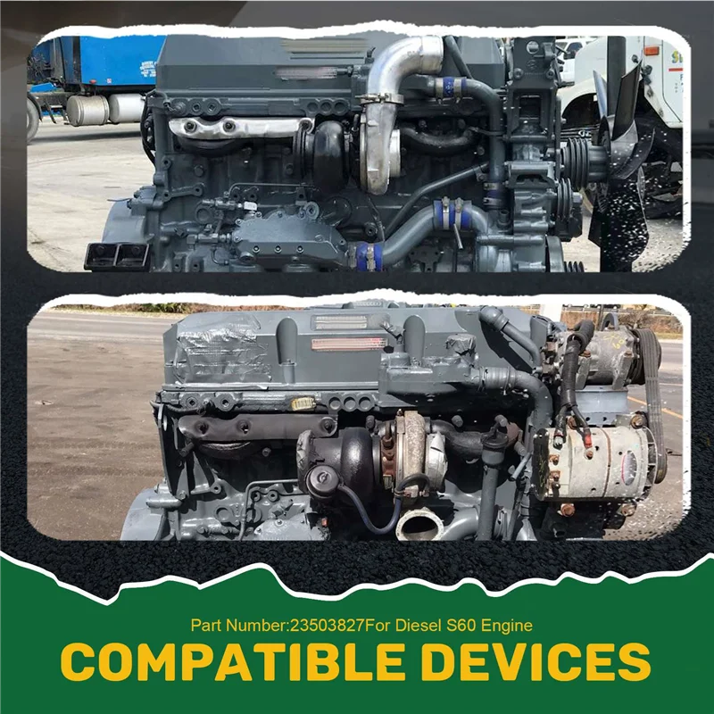 2X 23503827 Termostat 160 °   Cocok Untuk Mesin Detroit Diesel S60