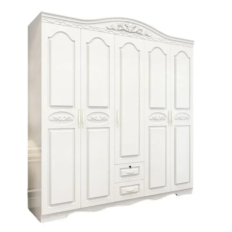 Modern Simple Design Wooden Bedroom Cabinet Cheap Wardrobe Closet white big wardrobe