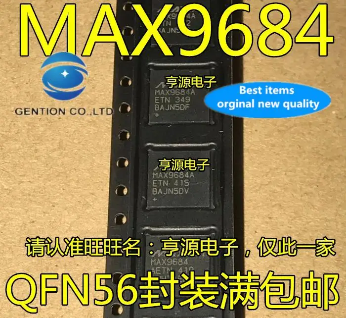 

10pcs 100% orginal new in stock MAX9684 MAX9684A MAX9684AETN QFN