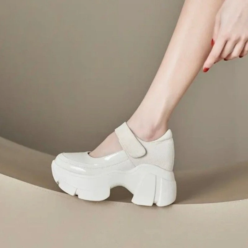 

Petite Size Mary Jane Shoes For Women 2025 Summer New High Heel Platform Thick Sole Match Little Dress