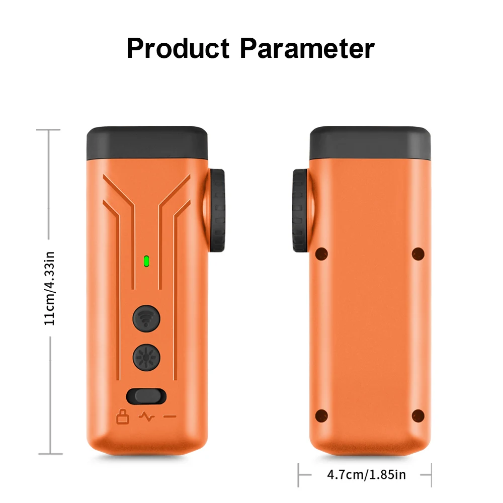 New Pet Dog Repeller Ultrasonic Dog Training Device Rechargeable Anti Dog Bark Stop-Barking Deterrent Device With LED Flashlight view 4