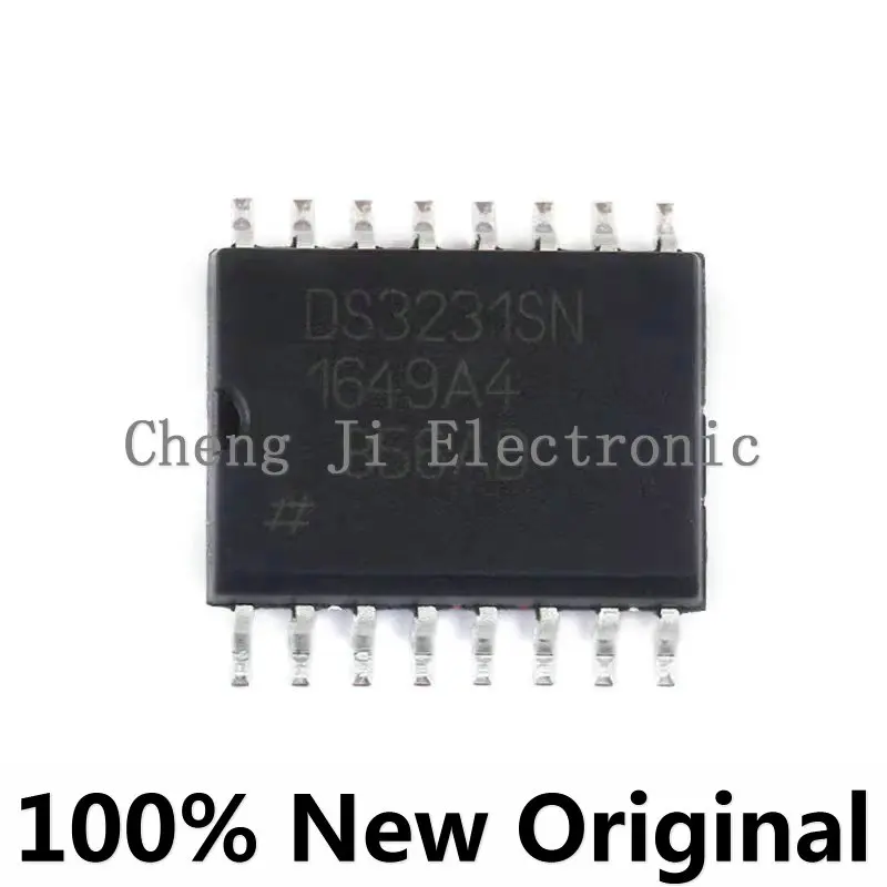 

5/10PCS/LOT DS3231SN#T&R、DS3231SN、SOP-16、real time clock chip