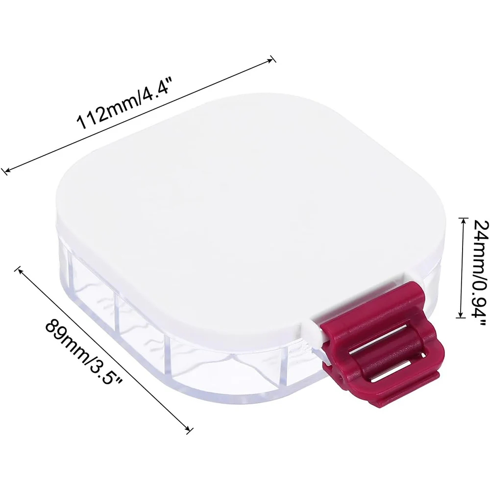 [Empty] 16 Wells Paint Storage Box, Airtight Folding Detachable with Painting Palette for Watercolor Gouache Acrylic Oil Paint