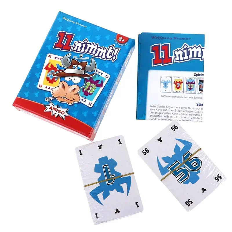 Take 6 NBoard Game ผู้เล่น 2-10 คนของขวัญตลกสําหรับเกมไพ่ครอบครัวปาร์ตี้
