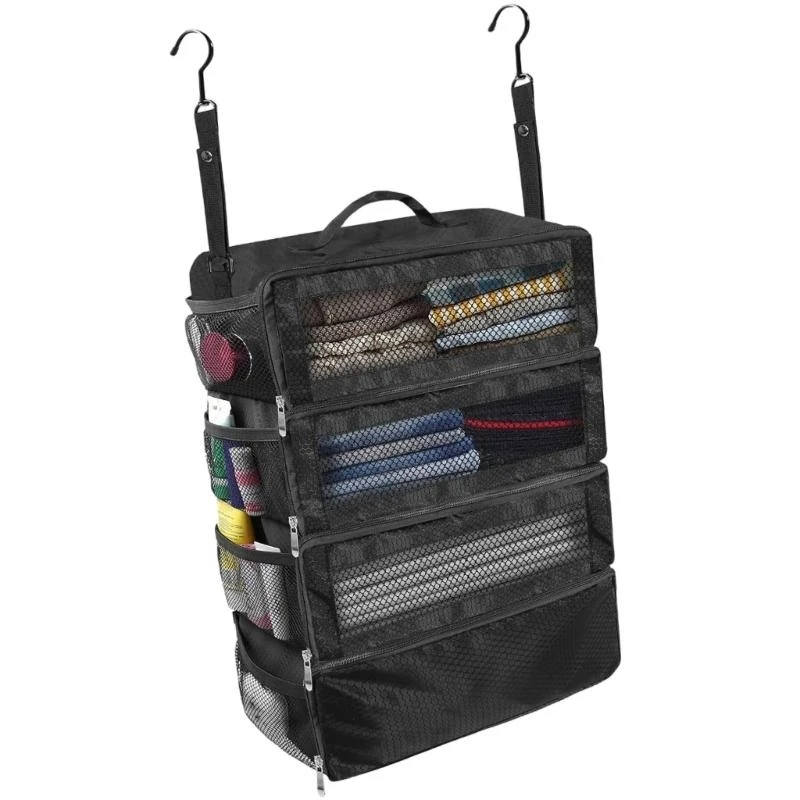 

Unique Foldable Clothing Storage Bag With Multiple Sections For Neat Arrangement .Y1QB