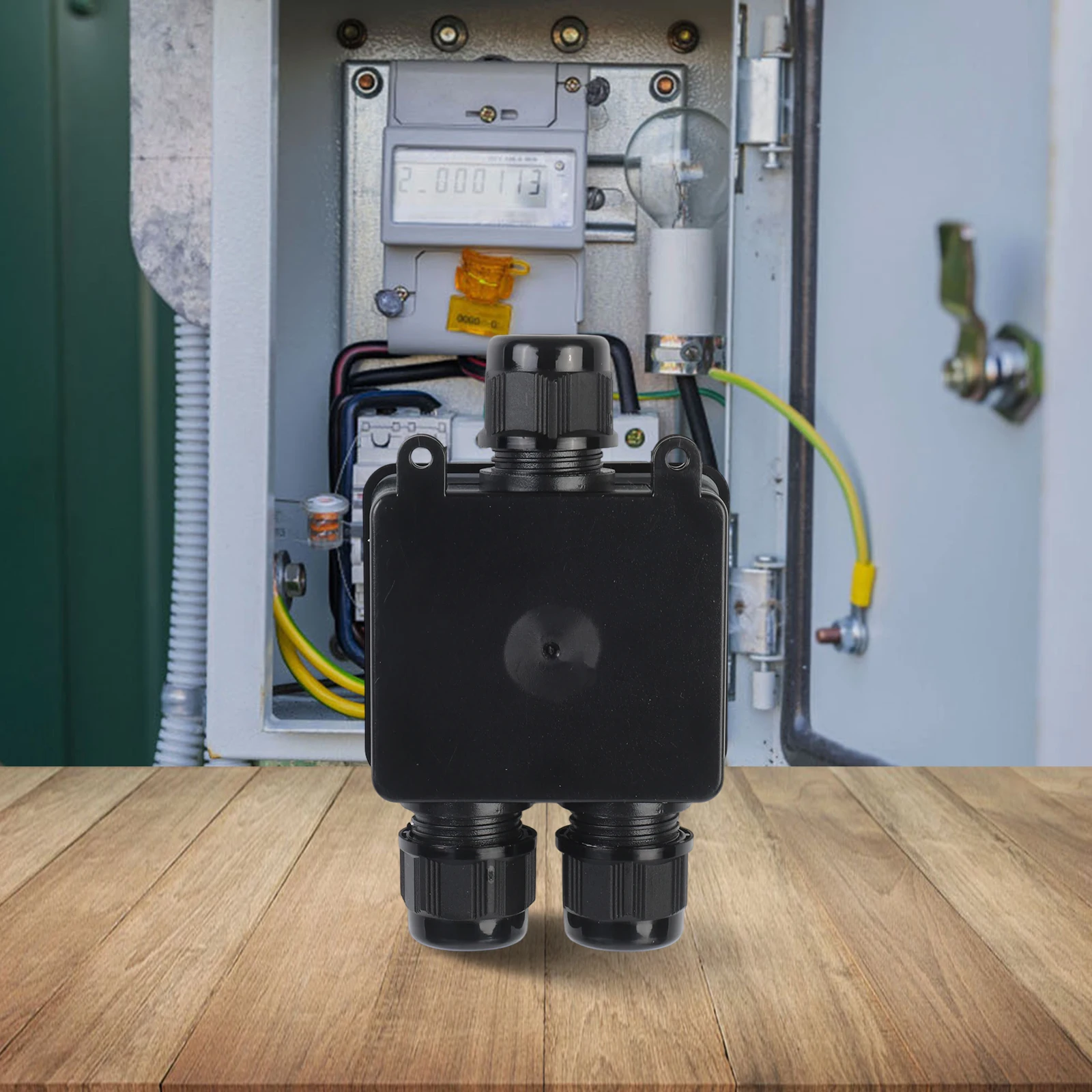 3 Interface Junction Box Waterproof IP68 Suitable for Outdoor and Indoor Cable Connection Suitable for LED Street Lights