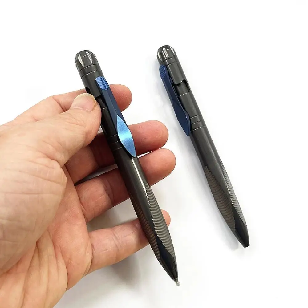 New Titanium Alloy Writing Pen EDC Bolt Pen Portable Signature Business Pen Stationery