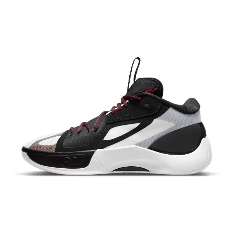 

Nike Antetokounmpo 5 Generation Dončić Cushioning Rebound Wraparound Strong Training Men's Practical Basketball Shoes New Model Fits Ankle, Doesn'T Chafe, Supports Sports Mid-Top Basketball Shoes Zoom Freak 5 Ep Black and White Main Color Versatile Casual