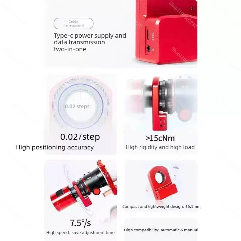 CAA Camera Angle Rotator Auto Framing for Astrophotography Remote Observatory Setup